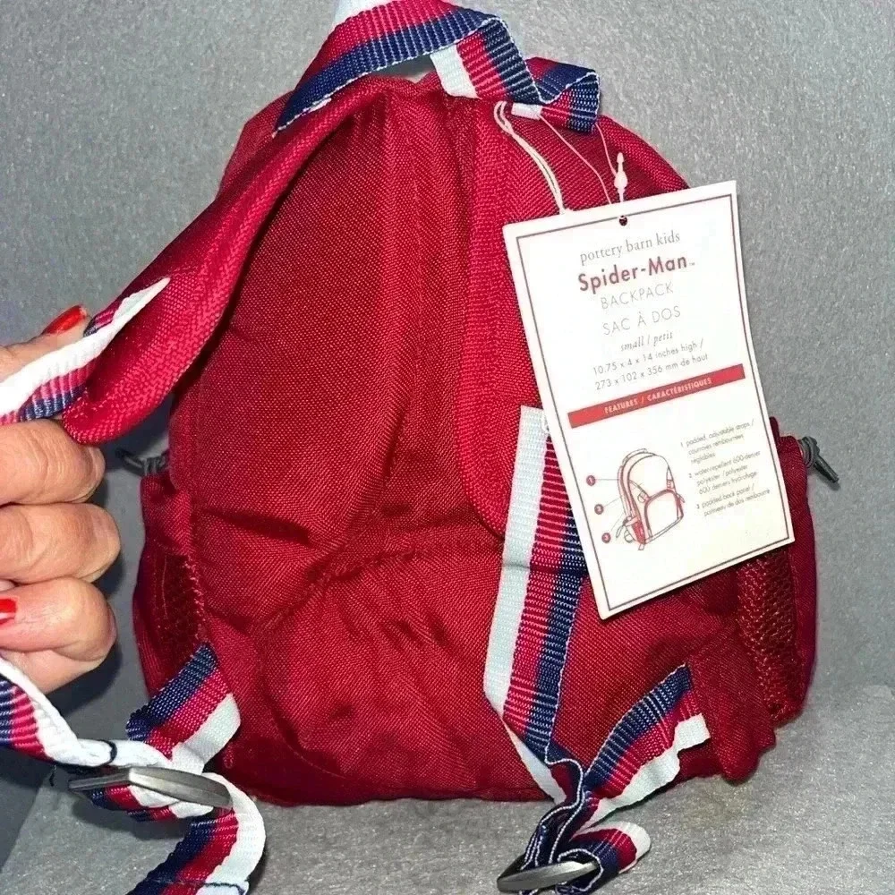 Pottery Barn Kids x Marvel Spider-Man MacKenzie Small backpack NEW WITH TAGS